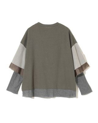 コットンプルオーバーカットソー
